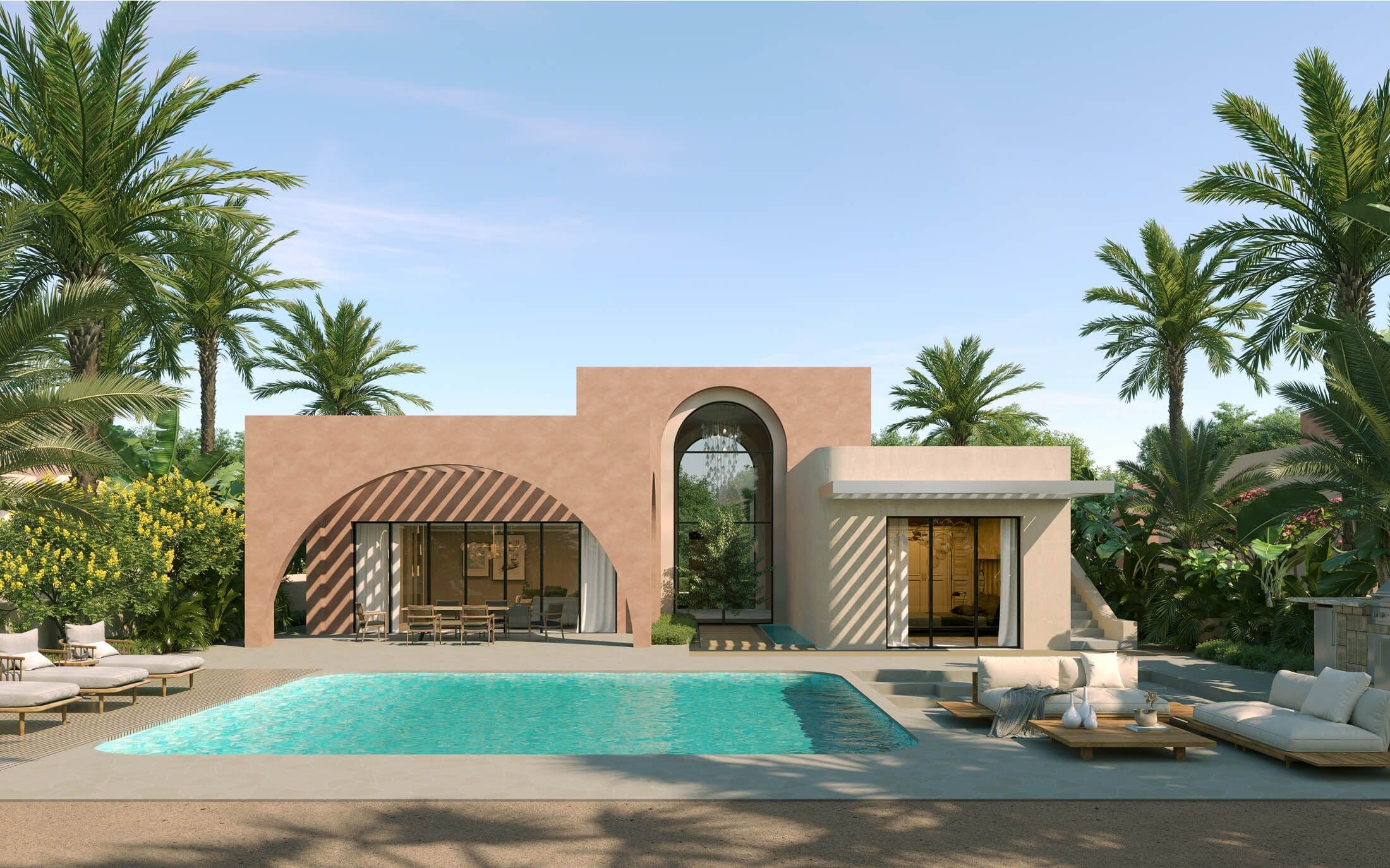أوجامي — فيلا أرضي بتصميم معماري مميز